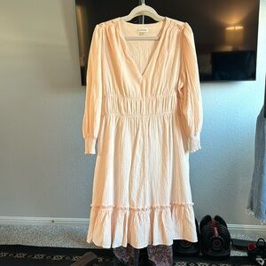 Calvin Klein dress nwot size 14 light peach